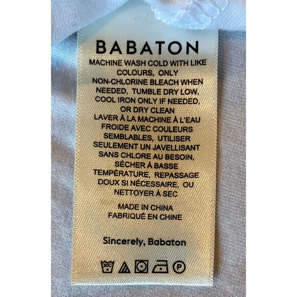 Aritizia Babaton White Shirt - Size Large - Picture 4 of 5